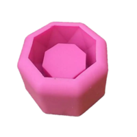 قالب سیلیکونی گلدان چند ضلعی | مولد گلدان چند ضلعی