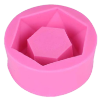 قالب سیلیکونی گلان چند ضلعی | مولد سیلیکونی گلدان
