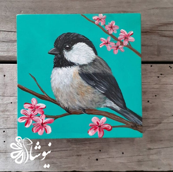 نقاشی پرنده | پرنده | نقاشی | آموزش نقاشی پرنده آموزش رنگ اکریلیک