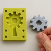 قالب سیلیکونی با پرینتر سه بعدی