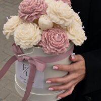 شمع دسته گل